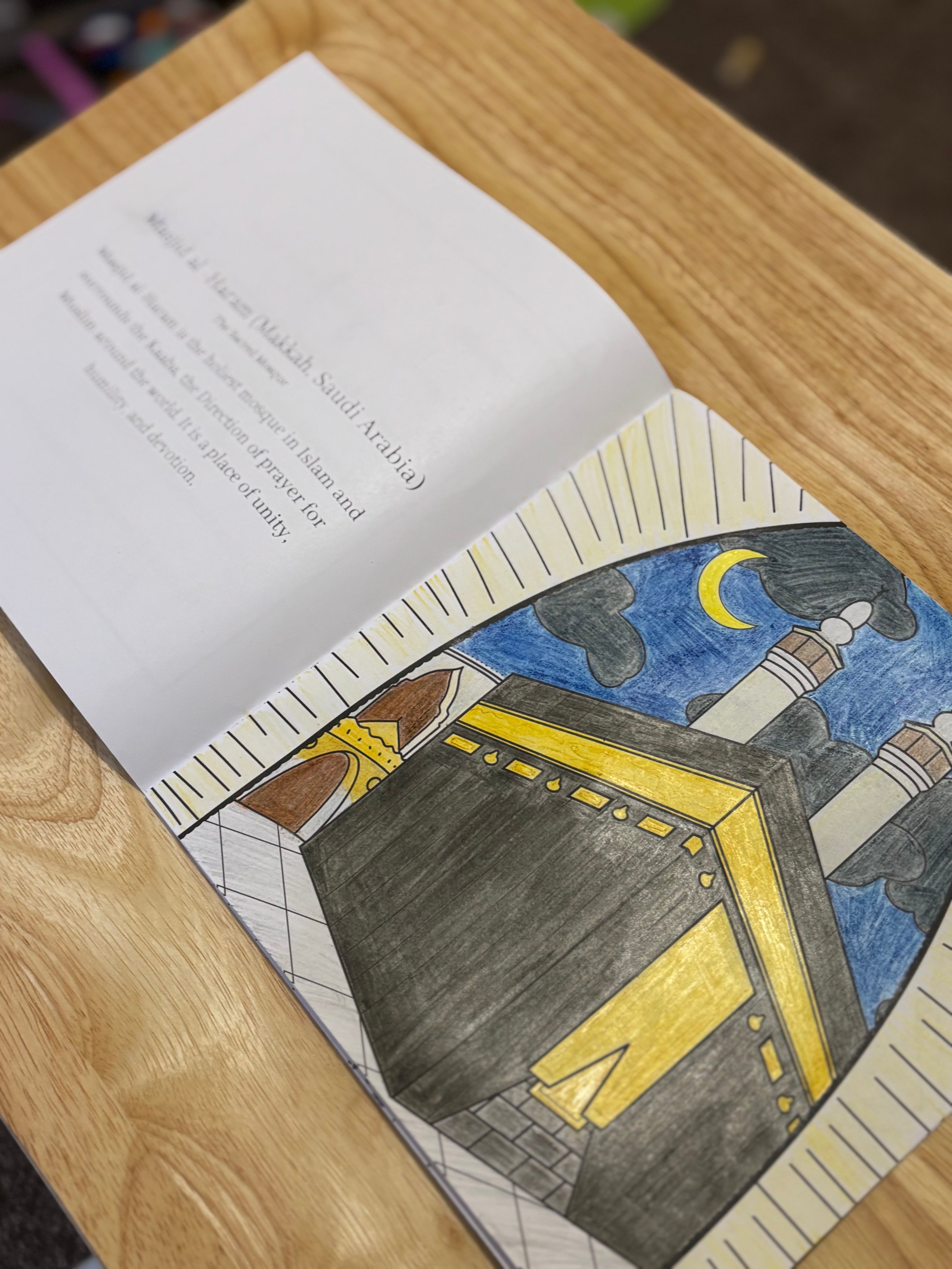 Masjids Around the World – Colouring Book (Preorder)